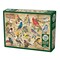 Cobble Hill 1000 Piece Puzzle: Popular Backyard Wild Birds of North America - Reference Poster Included, High Quality